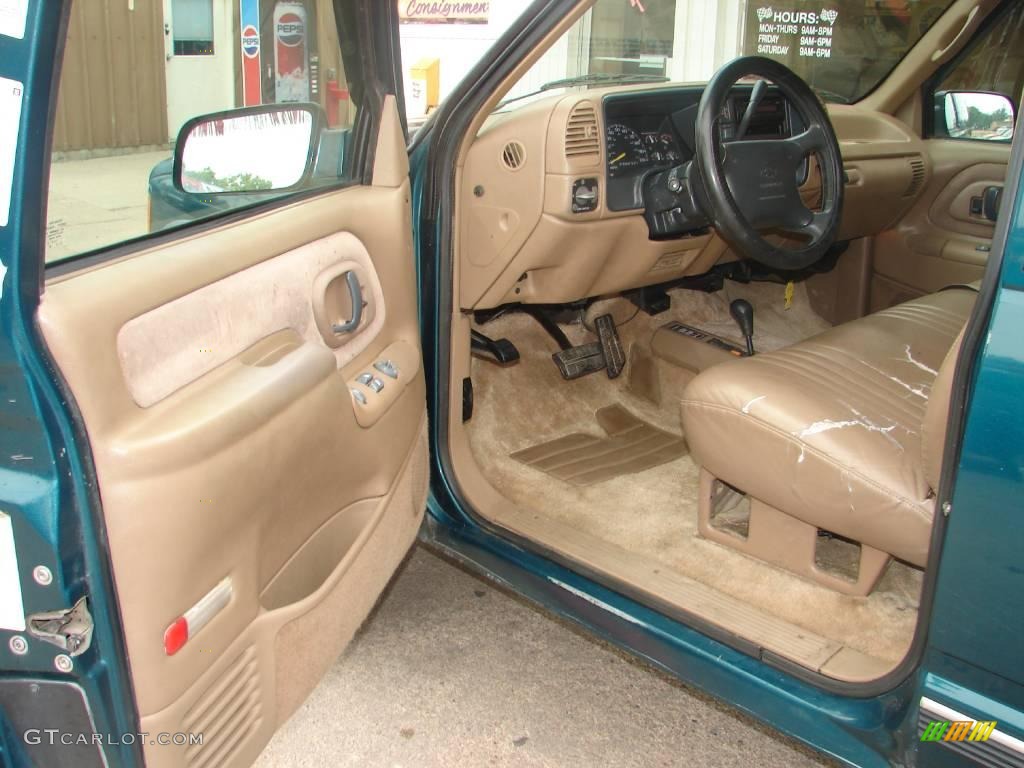 1995 Tahoe LT 4x4 - Emerald Green Metallic / Tan photo #28