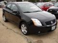 2008 Super Black Nissan Sentra 2.0  photo #2