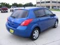 2008 Sapphire Blue Nissan Versa 1.8 S Hatchback  photo #3