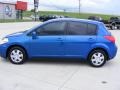 2008 Sapphire Blue Nissan Versa 1.8 S Hatchback  photo #6