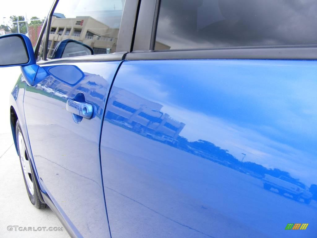 2008 Versa 1.8 S Hatchback - Sapphire Blue / Charcoal photo #15