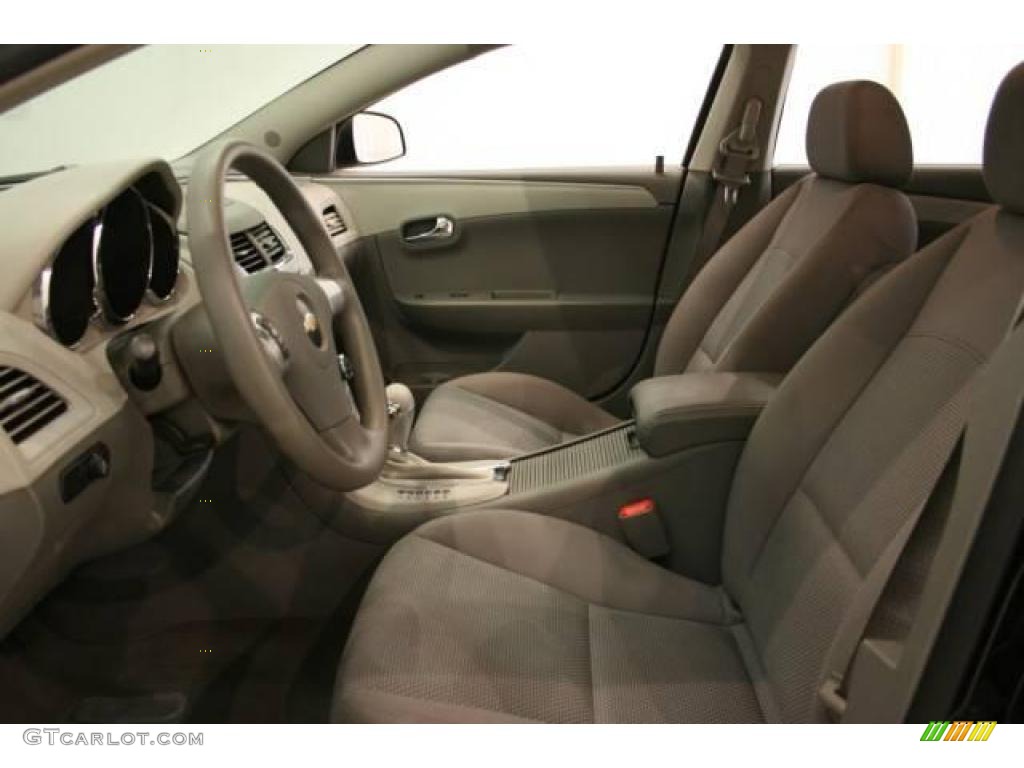 2009 Malibu LS Sedan - Black Granite Metallic / Titanium photo #9