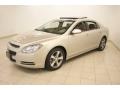 2009 Gold Mist Metallic Chevrolet Malibu LT Sedan  photo #3