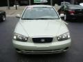 2003 Platinum Green Metallic Hyundai Elantra GLS Sedan  photo #7