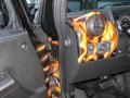 2006 Black/Custom Flames Hummer H2 SUV  photo #43