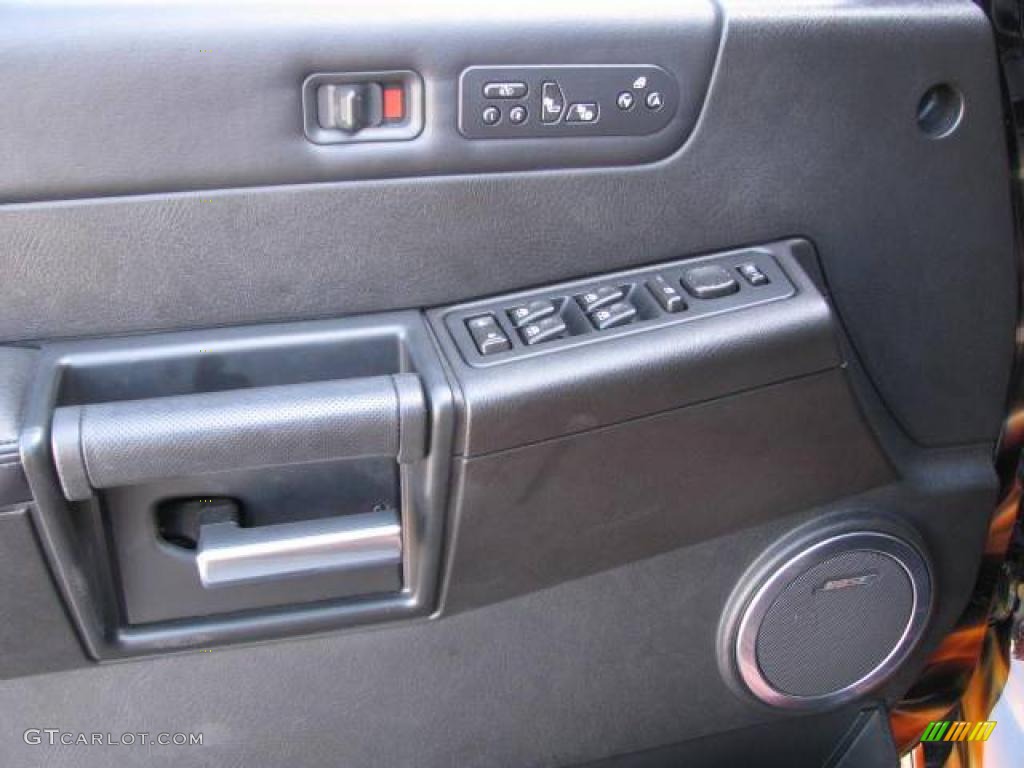 2006 H2 SUV - Black/Custom Flames / Ebony/Custom Flames photo #45