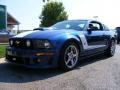 2007 Vista Blue Metallic Ford Mustang Roush 427R Supercharged Coupe  photo #1