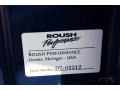 2007 Vista Blue Metallic Ford Mustang Roush 427R Supercharged Coupe  photo #43