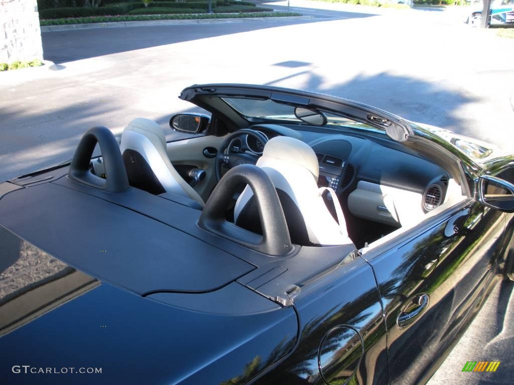 2007 SLK 350 Roadster - Black / Beige photo #10