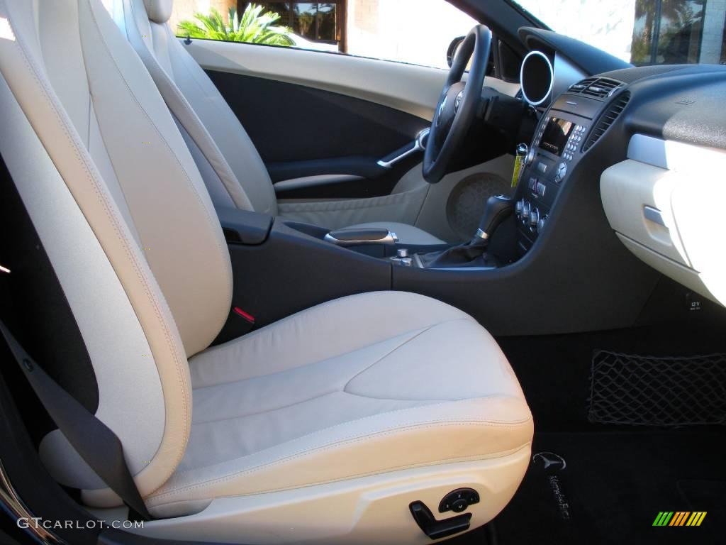 2007 SLK 350 Roadster - Black / Beige photo #17