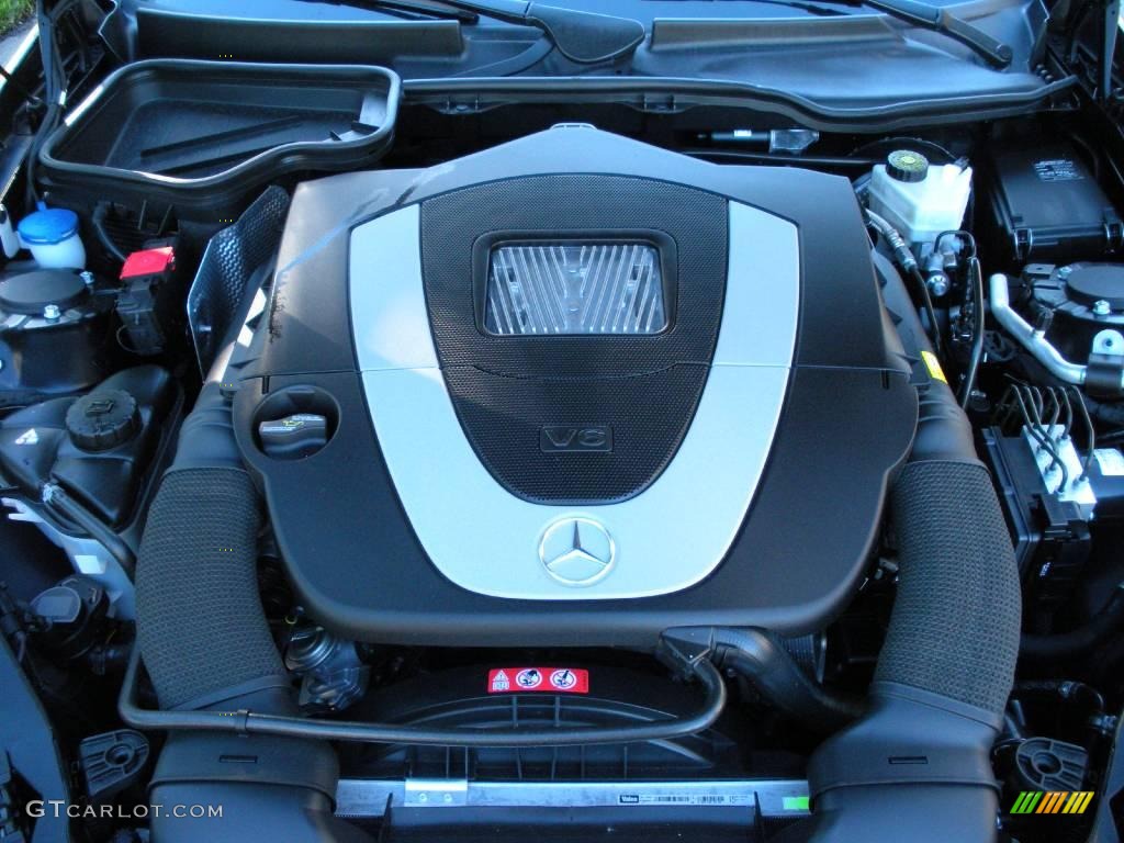 2007 SLK 350 Roadster - Black / Beige photo #27