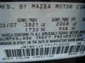 2007 Black Mica Mazda MAZDA3 i Sedan  photo #19