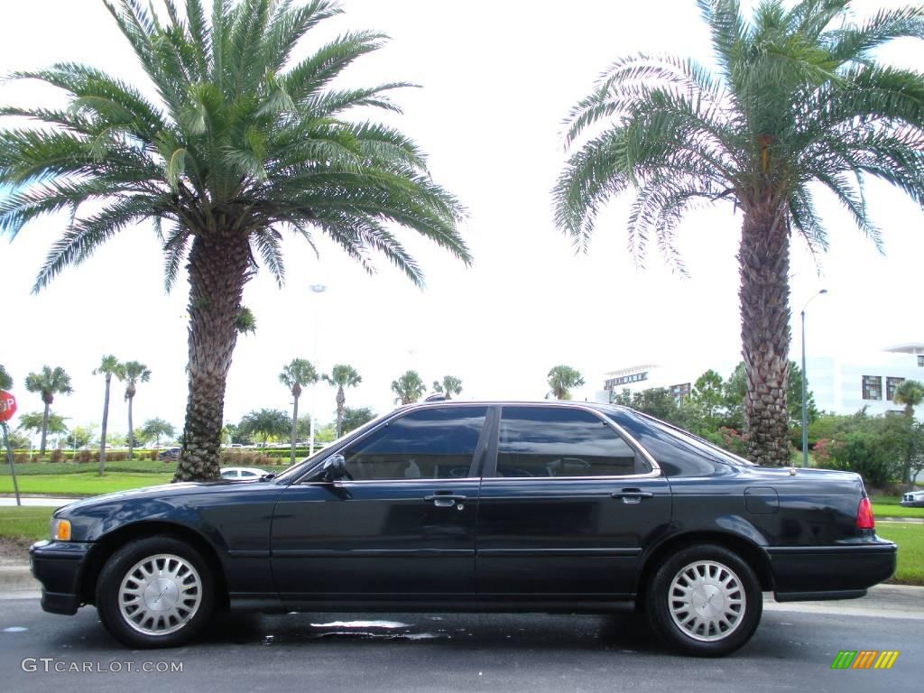 1993 Legend L Sedan - Geneva Green Pearl / Ivory photo #1
