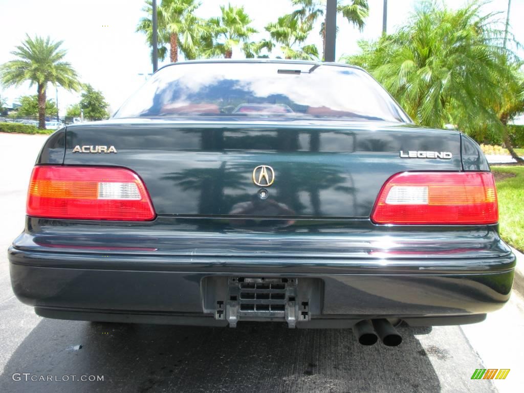 1993 Legend L Sedan - Geneva Green Pearl / Ivory photo #7