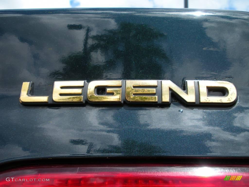 1993 Legend L Sedan - Geneva Green Pearl / Ivory photo #9