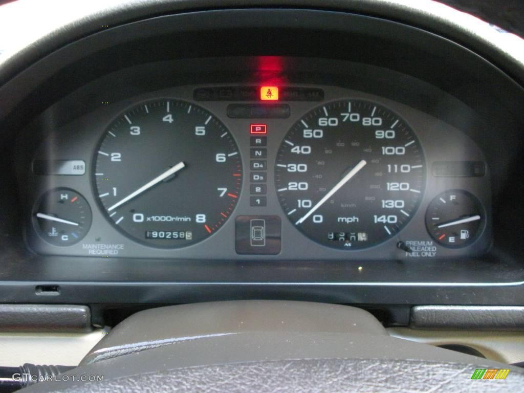 1993 Legend L Sedan - Geneva Green Pearl / Ivory photo #20