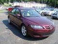 2008 Dark Cherry Mica Mazda MAZDA6 i Sport Sedan  photo #6