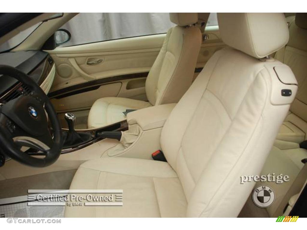 2007 3 Series 328xi Coupe - Monaco Blue Metallic / Cream Beige photo #9