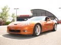 2007 Atomic Orange Metallic Chevrolet Corvette Z06  photo #2