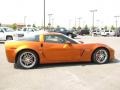 2007 Atomic Orange Metallic Chevrolet Corvette Z06  photo #5