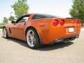 2007 Atomic Orange Metallic Chevrolet Corvette Z06  photo #9