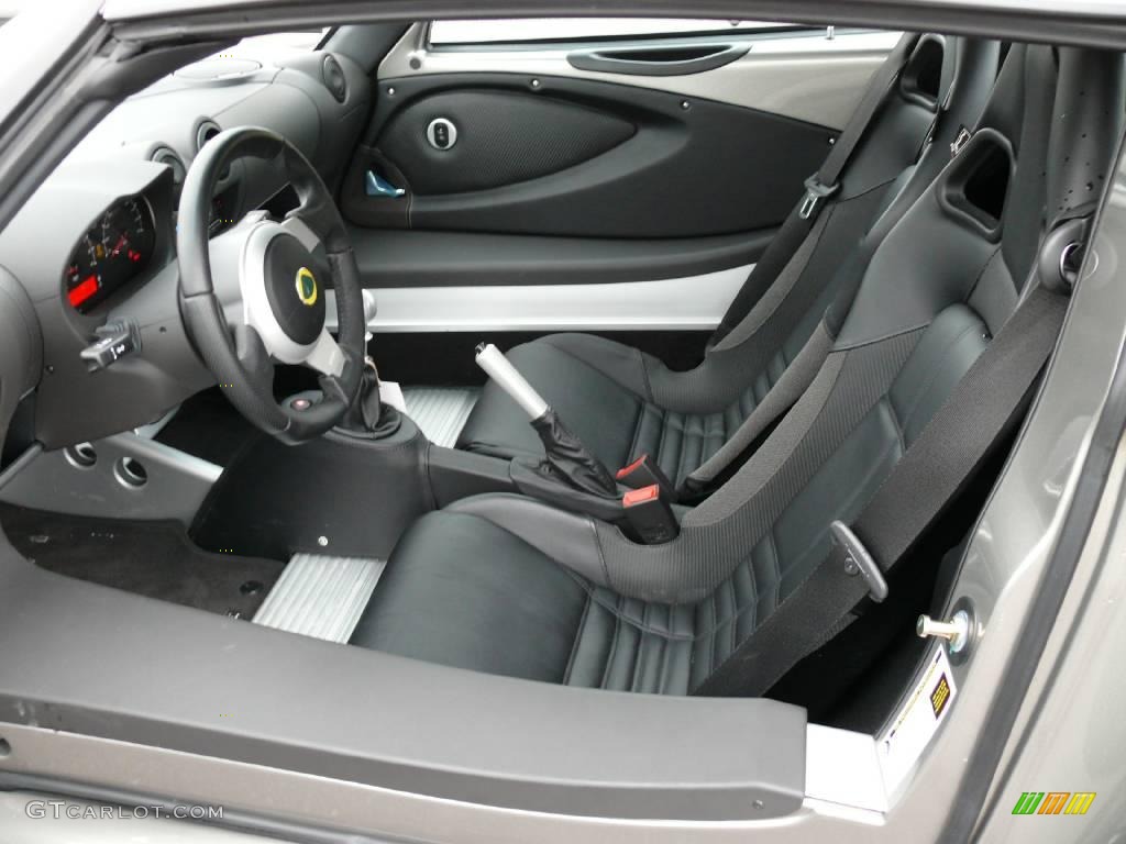 Black Interior 2008 Lotus Elise SC Supercharged Photo #1784784