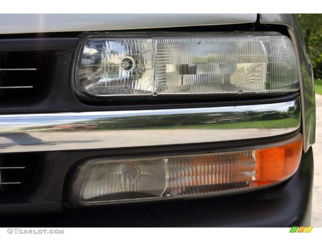2000 Silverado 1500 LS Extended Cab 4x4 - Light Pewter Metallic / Medium Gray photo #20