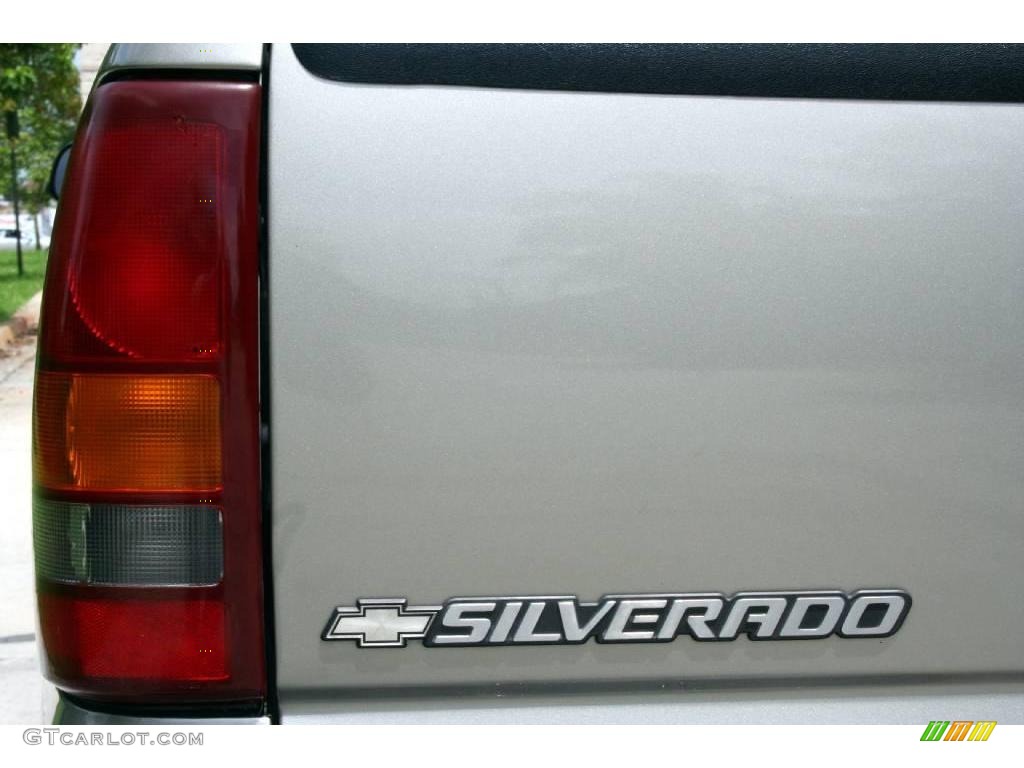 2000 Silverado 1500 LS Extended Cab 4x4 - Light Pewter Metallic / Medium Gray photo #21
