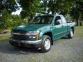 2007 Woodland Green Chevrolet Colorado LT Extended Cab  photo #2