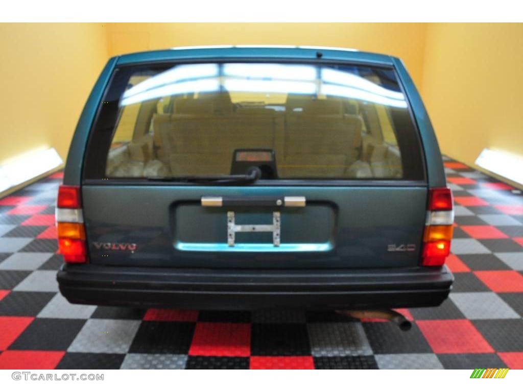 1995 940 Wagon - Blue Green Metallic / Beige photo #5