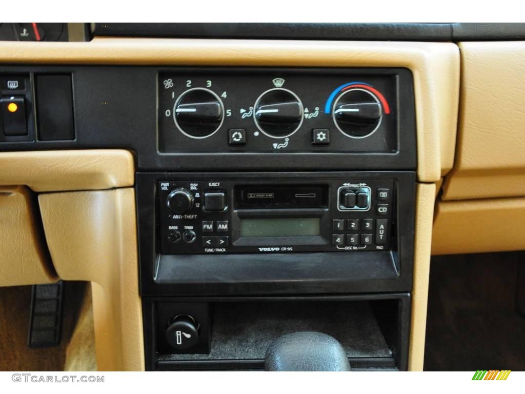 1995 940 Wagon - Blue Green Metallic / Beige photo #8