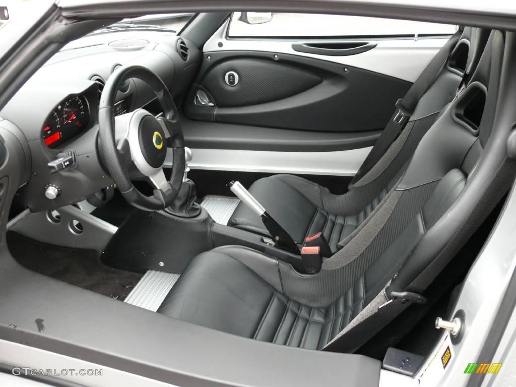 Black Interior 2008 Lotus Exige S 240 Photo #1784956