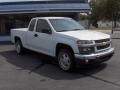 2007 Summit White Chevrolet Colorado LT Extended Cab  photo #4