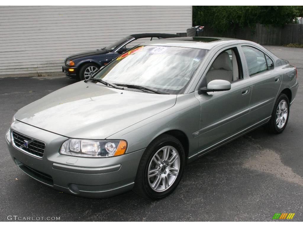 2006 S60 2.5T AWD - Willow Green Metallic / Taupe/Light Taupe photo #1
