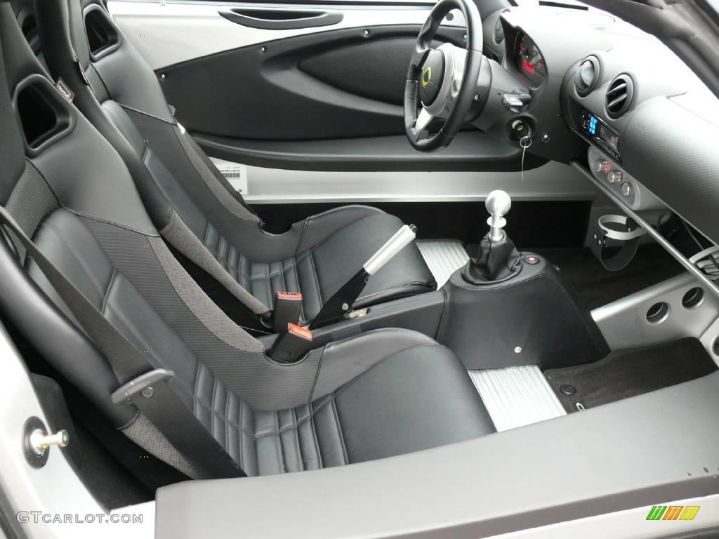 Black Interior 2008 Lotus Exige S 240 Photo #1784976