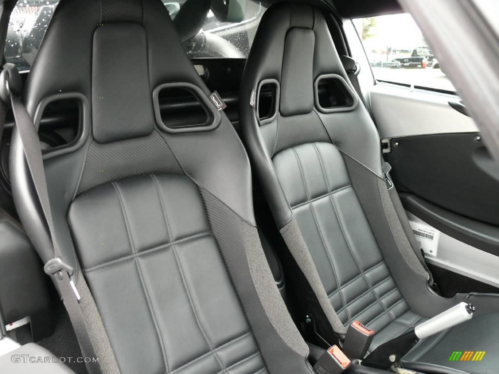 Black Interior 2008 Lotus Exige S 240 Photo #1784981