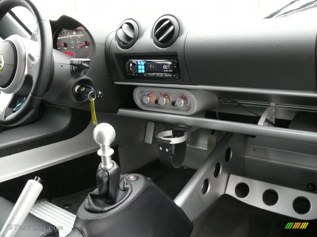 2008 Lotus Exige S 240 Black Dashboard Photo #1784986