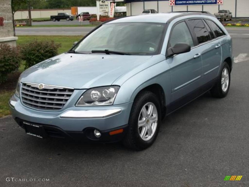 2004 Pacifica  - Butane Blue Pearl / Dark Slate Gray photo #2