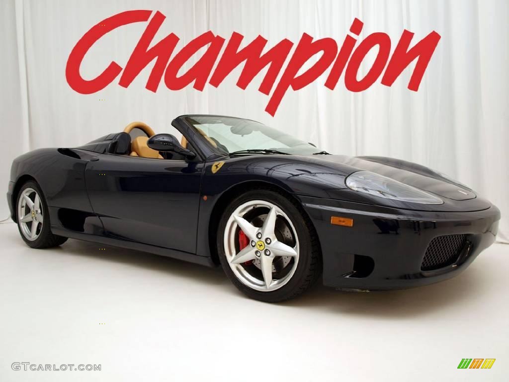2004 360 Spider - Blue / Tan photo #1