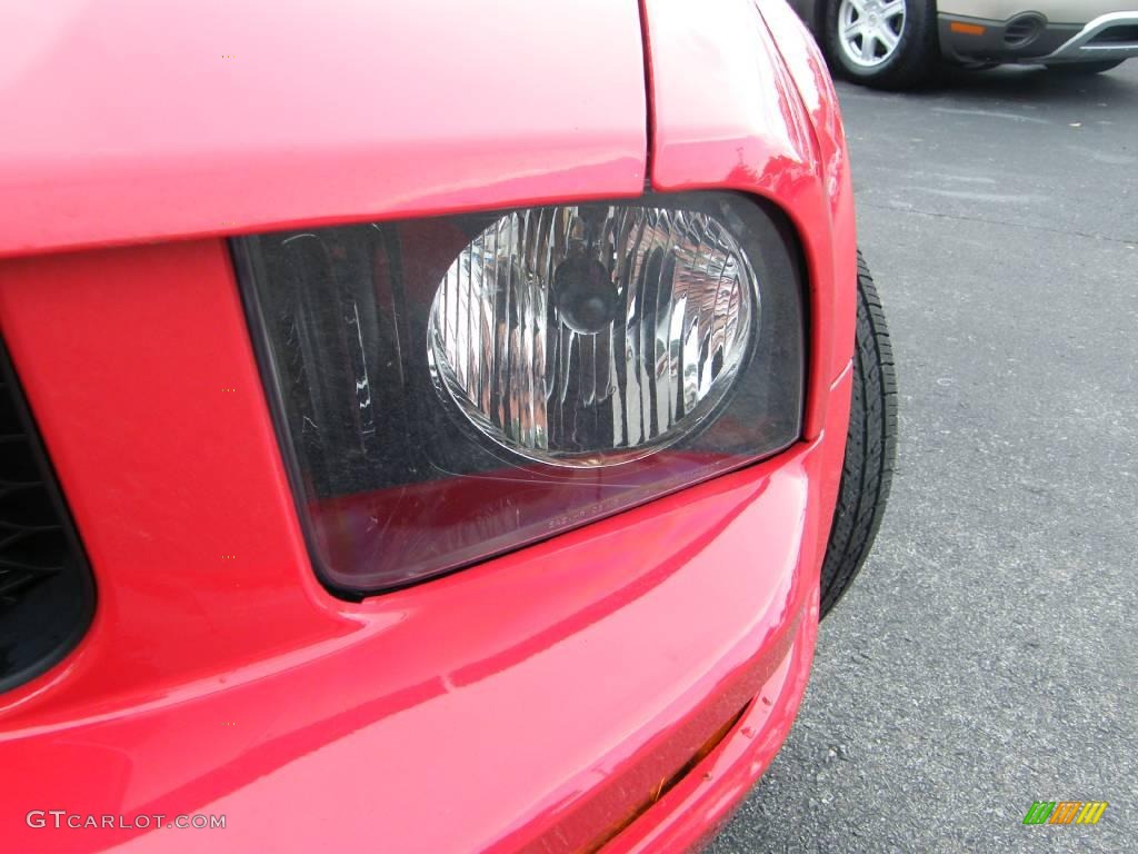 2006 Mustang V6 Premium Convertible - Redfire Metallic / Light Graphite photo #17