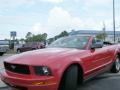 2006 Redfire Metallic Ford Mustang V6 Premium Convertible  photo #20