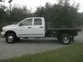 Bright White - Ram 3500 SLT Quad Cab 4x4 Chassis Photo No. 7
