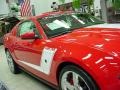 2010 Torch Red Ford Mustang Roush 427R  Supercharged Coupe  photo #3
