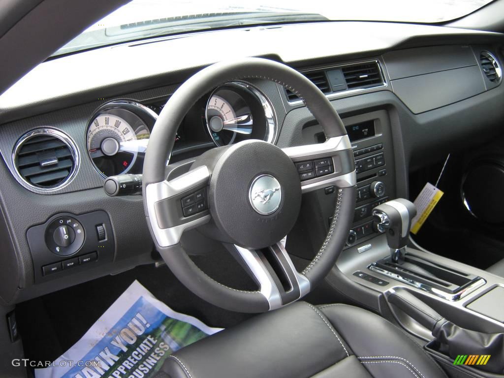 2010 Mustang GT Premium Coupe - Kona Blue Metallic / Charcoal Black/Silver Soho photo #18