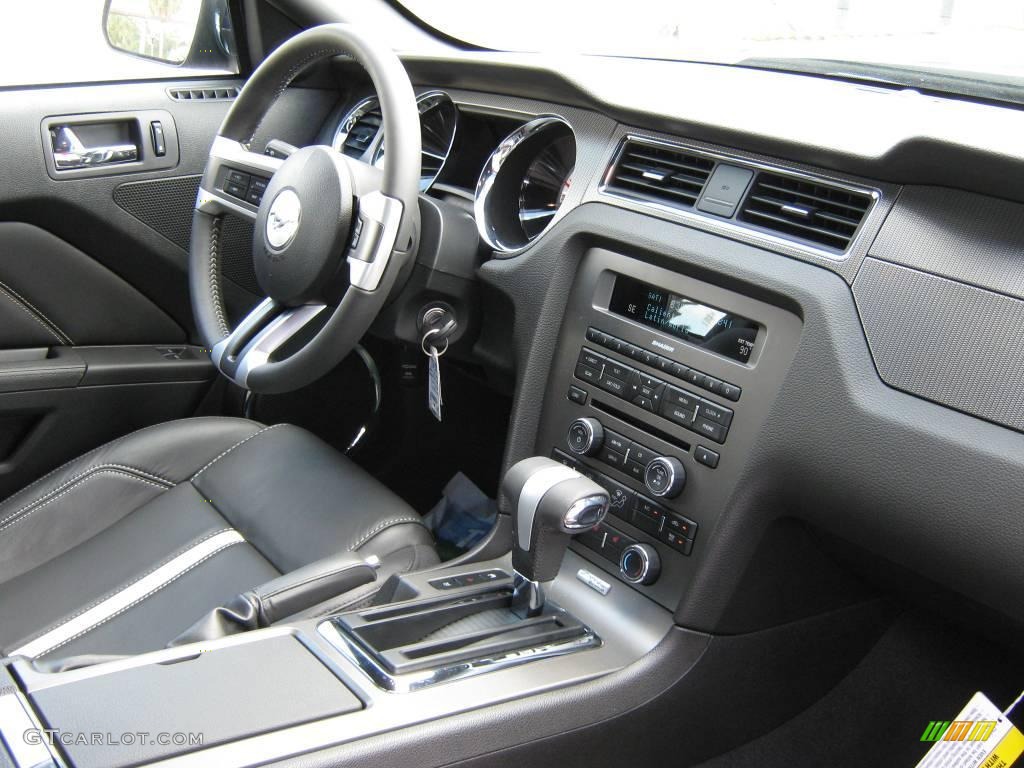 2010 Mustang GT Premium Coupe - Kona Blue Metallic / Charcoal Black/Silver Soho photo #19