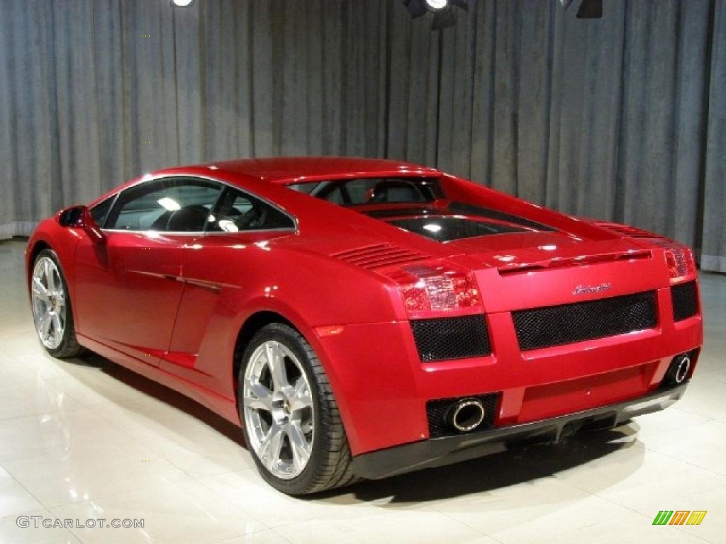 2008 Gallardo Coupe - Rosso Vik / Black photo #2