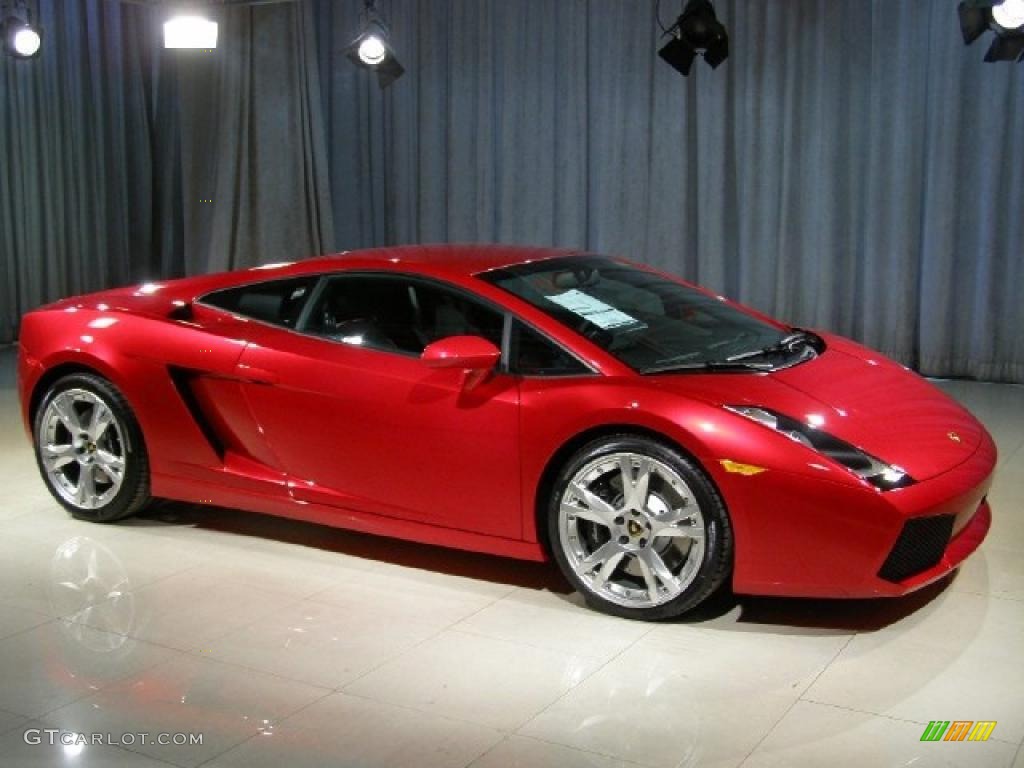 2008 Gallardo Coupe - Rosso Vik / Black photo #3