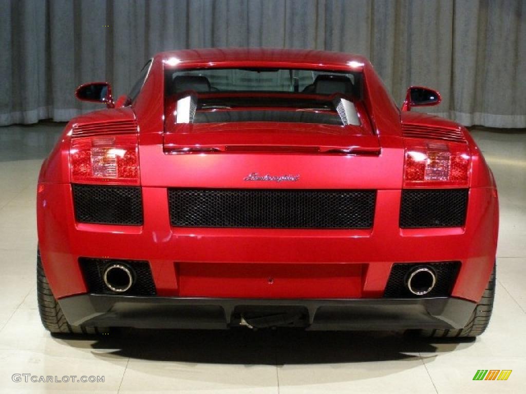 2008 Gallardo Coupe - Rosso Vik / Black photo #18