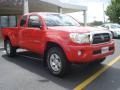2007 Radiant Red Toyota Tacoma V6 PreRunner Access Cab  photo #8