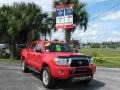 2007 Radiant Red Toyota Tacoma V6 PreRunner X-SP Double Cab  photo #1